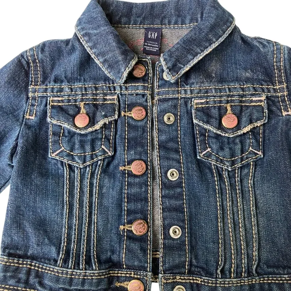 Baby Gap Vintage Jean Jacket 12Months